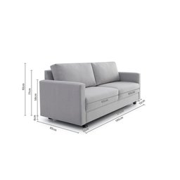 Sofá Zante 4 Lugares 195cm  - 2