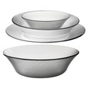 Ver imagem 1 de Aparelho de Jantar Vidro Transparente Acquamarine 13 Peças