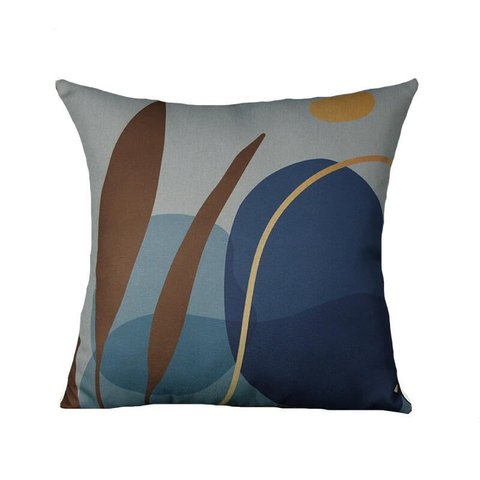 Almofada Estampa Abstrata - 45X45 - Mambai