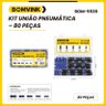 Kit Emenda Pneumática 80 Peças Bomvink Sistemas de Ar Comprimido - 8