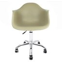 Ver imagem 2 de Cadeira Eames com Braços Fendi - Base Office Cromada