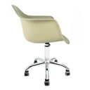 Ver imagem 3 de Cadeira Eames com Braços Fendi - Base Office Cromada