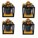 Ver imagem 1 de Suporte Plantas prateleiras Parede P/ 4 Vasinhos Super Promoção MINAS ARTE PRÓPRIA 4 suportes