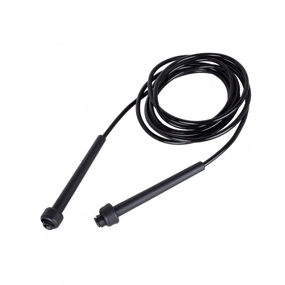 Corda de Pular Basic em PVC Preta - 2,85m | MadeiraMadeira