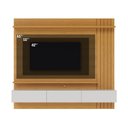 Ver imagem 5 de Painel para TV até 70 Polegadas 180,1cmx162cm 3 Portas Basculantes 2 Prateleiras Juriti