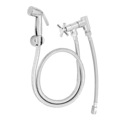 Kit Ducha Higiênica para Ligação na Caixa Acoplada C39-cr Ducha Sanitária Chuveirinho Vaso