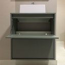Ver imagem 6 de Gabinete para Banheiro com Cuba 60cm Mdf Verde Dubai - On Móveis