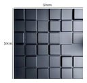 Ver imagem 1 de Revestimento em Pvc Parede Pcte C/25 Placas Decorativas de Ambiente Technox Preto