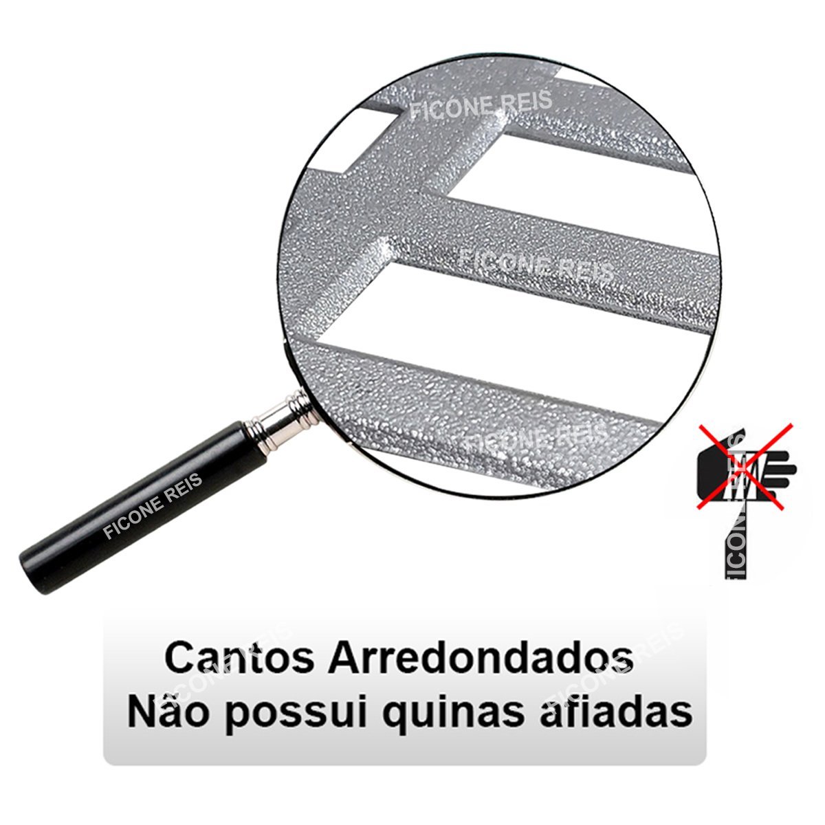 Kit 1 metro Grelha Pluvial 10X50 Alumínio Com Aro E Tela Anti Escorpião ( 2 peças 10x50) - 6