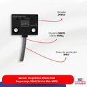 Ver imagem 4 de Sensor Magnético Efeito Hall Segurança Ssh5 24vcc 2na Nr12