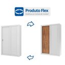 Ver imagem 5 de Guarda-Roupa Solteiro 2 Portas de Correr Elus Carraro Flex Color