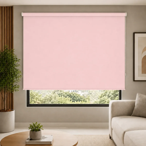 Persiana Rolo Blackout Quarto Infantil Menina  ROSA170CM
