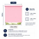 Ver imagem 4 de Persiana Rolo Blackout Quarto Infantil Menina ROSA170CM