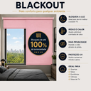 Ver imagem 2 de Persiana Rolo Blackout Quarto Infantil Menina ROSA170CM