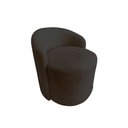 Ver imagem 2 de Poltrona Decorativa Yara Orgânica Bouclé Marrom