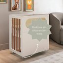 Ver mais imagens de Quarto de Bebê Completo em MDF Aurora Bege/Areia/Jequitibá