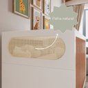 Ver imagem 5 de Quarto de Bebê Completo em MDF Aurora Bege/Areia/Jequitibá