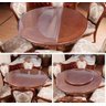Toalha de Mesa Redonda Plastico Transparente 1,20m Diâmetro - 3