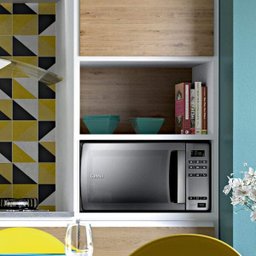 Micro-ondas 32L Inox Espelhado com Função Descongelar CMS45Ar Consul 127V - 7 Micro-ondas 32L Inox Espelhado com Função Descongelar CMS45Ar Consul 127V - 7