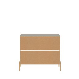 Cômoda 3 Gavetas Jasper 94cm Off White - 6