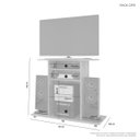 Ver imagem 3 de Rack para TV 32 até Polegadas Cipo JCM Movelaria Cacau