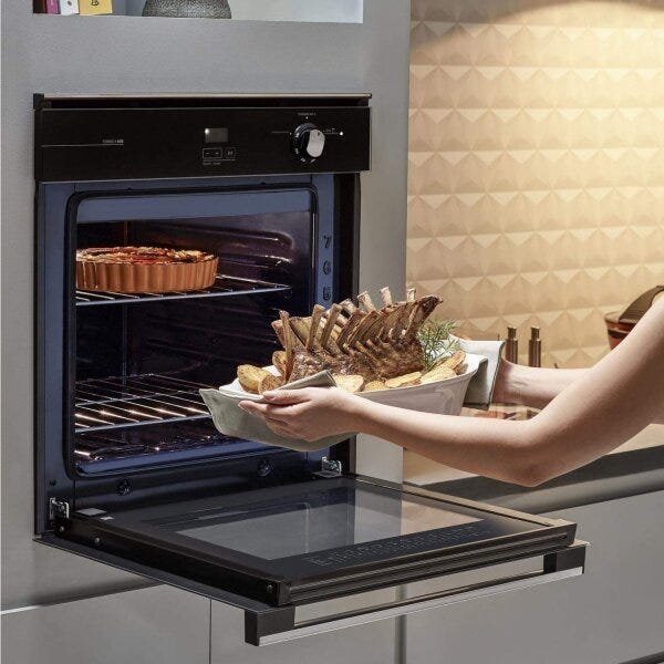 Forno a Gás de Embutir 78L Brastemp 220V - 4