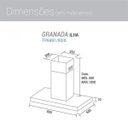 Ver imagem 2 de Coifa Ilha Granada 90cm TP6992IX Suggar 220V