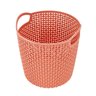 Cesto Organizador Redondo Linha Loft - P:salmão - 2
