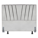Ver imagem 2 de Cabeceira Cama Box Queen 160 Cm Noah em Linho com Frame:cinza Claro