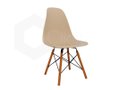 Ver imagem 1 de Kit 4 Cadeiras Eames Fendi com Pés de Madeira Decorativas Eiffel Charles AJL STORE kit Cadeira