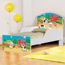Ver imagem 1 de Cama Infantil Fazendinha Colorida com Colchão MDF Branco Cambel Móveis