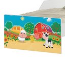 Ver imagem 4 de Cama Infantil Fazendinha Colorida com Colchão MDF Branco Cambel Móveis