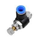 Ver imagem 2 de Conexão Rápida Pneumática Regulador de Fluxo 06 Mm X 1/4 Bsp