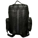 Ver imagem 4 de Mochila Motoqueiro Mala Extra Grande Camping Trilha Viagem Escola Village Continental Jumbo Preto