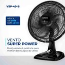Ver imagem 5 de Kit 2 Ventilador 40cm 6 Pas Turbo Mondial 3 Velocidades Vsp40 220v