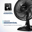 Ver mais imagens de Kit 2 Ventilador 40cm 6 Pas Turbo Mondial 3 Velocidades Vsp40 220v