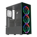 Ver imagem 1 de Gabinete Gamer K-mex 10w5 - Vidro Temperado - 3 Coolers Inclusos - Atx - Preto - Cg10w5rh001cb0x