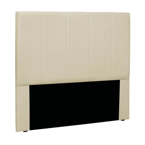 Cabeceira Cama Box King 195 Cm Arizona Veludo S04 - D'Rossi Bege