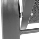 Ver imagem 4 de Poltrona Lótus de Tela Sling e Alumínio cor preta