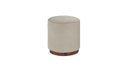Ver imagem 1 de Puff Decorativo Redondo Itália - Tecido Creme