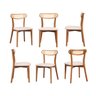 Kit 6 Cadeiras Madeira Maciça Teladas Ceci CabeCasa MadeiraOriginals - 1