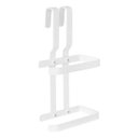 Ver imagem 2 de Suporte Porta Papel Higiênico Duplo P/ Caixa Acoplada Branco