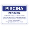 Sinalização Piscinas Normas De Segurança 20x15cm TaColado 03 Unidades - 1