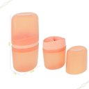Ver imagem 3 de Porta Escova de Dentes Creme e Fio Dental com Tampa Coza Bulky