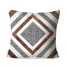 Kit 4 Almofadas Decorativas Marrom Leaf 35x35cm - 3