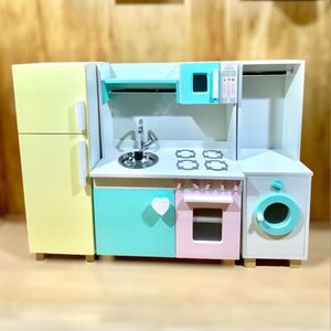 Cozinha Super Cheff C/ Lavanderia Fábrica de Casinha Super Cheff Prateleira