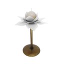 Ver imagem 3 de Porta Velas Artesanal De Mesa Para Sala De Jantar Decoração - Branco