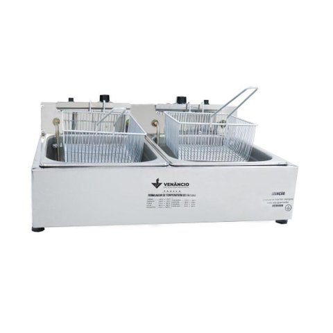 Fritador Elétrico Óleo 2 Cubas Sfe212 - Venâncio 127v