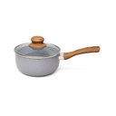 Ver imagem 1 de Panela Antiaderente Cerâmica Sahara Grey 16cm - Casambiente