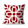Kit 4 Capas para Almofadas Decorativas Ornamentos Marsala 45x45cm - 5